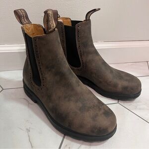 Blundstone High-Top 1351 Rustic Brown Chelsea Boot Size 8 Women's